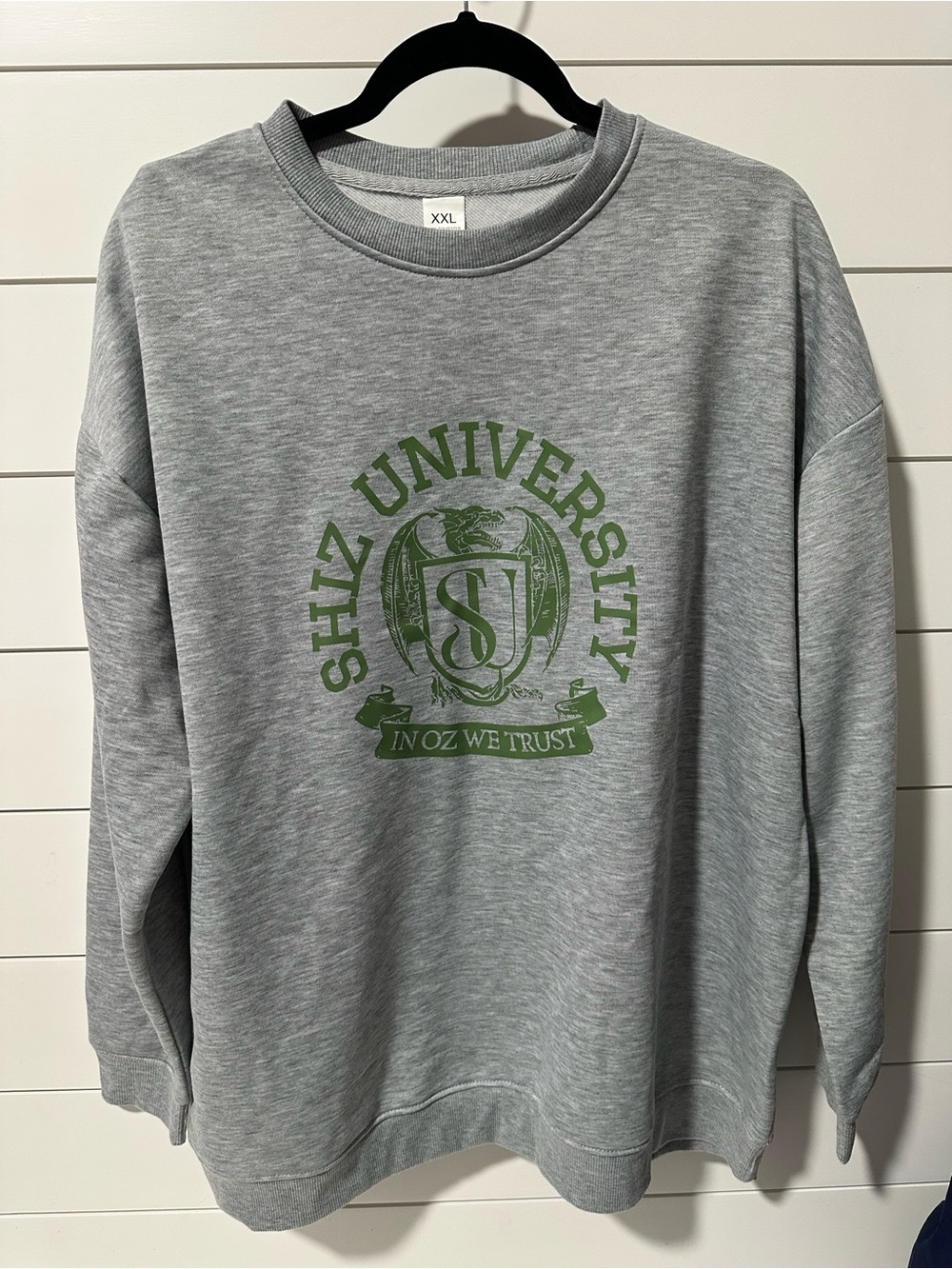 Shiz University Gray Crewneck Sweatshirt